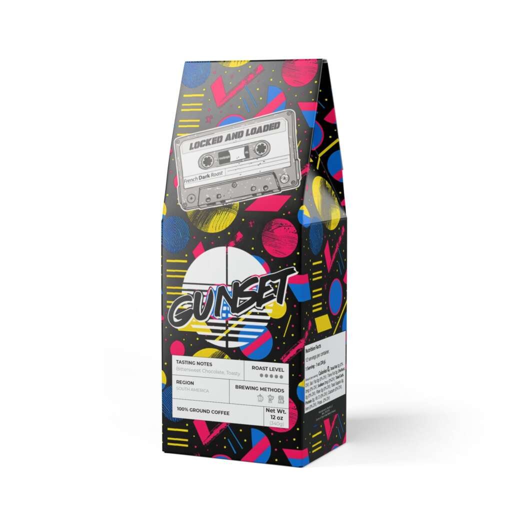LOCKED AND LOADED Dark French Roast Coffee – Gunset Training Group