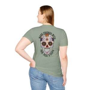 Gunset Sugar Skull T-Shirt | Unisex Softstyle Tee